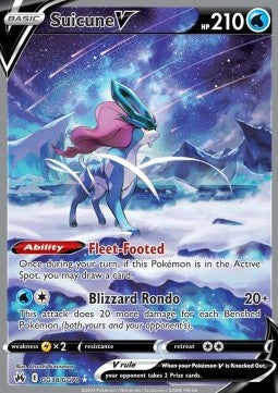 Suicune V CRZ-GG38 Ultra Rare Near Mint Englisch