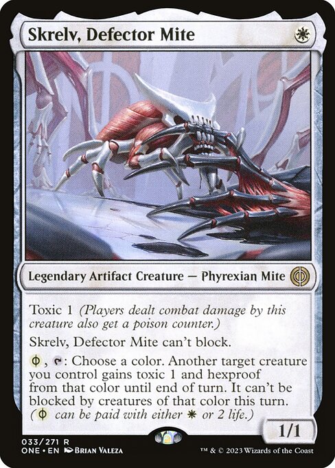Skrelv, Defector Mite ONE-33 Rare Near Mint Englisch Foil