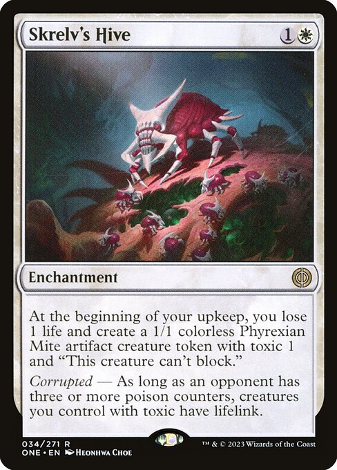 Skrelvs Schwarm ONE-34 Rare Excellent Englisch Foil