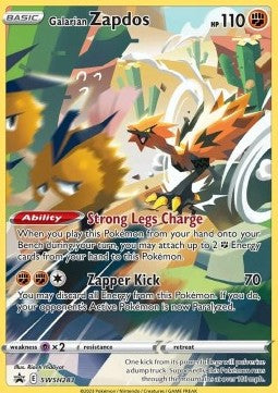 Galar-Zapdos SWSH-283 Promo Played Deutsch