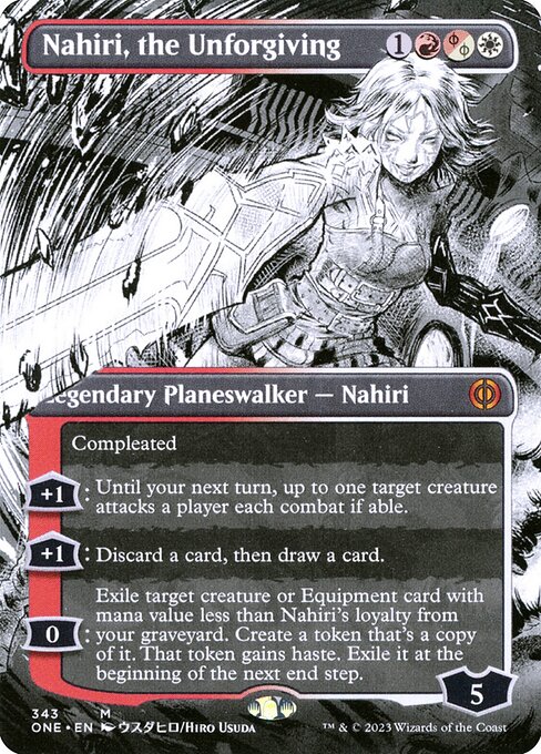 Nahiri die Unbarmherzige (V.2) XONE-343 Mythic Excellent Englisch