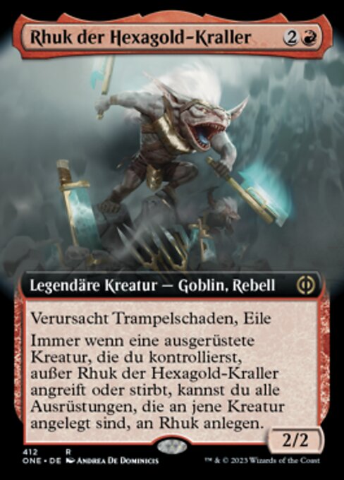Rhuk, Hexgold Nabber (V.2) XONE-412 Rare Near Mint Deutsch
