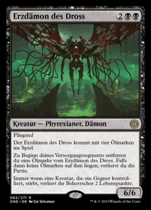 Erzdämon des Dross ONE-82 Rare Near Mint Deutsch Foil