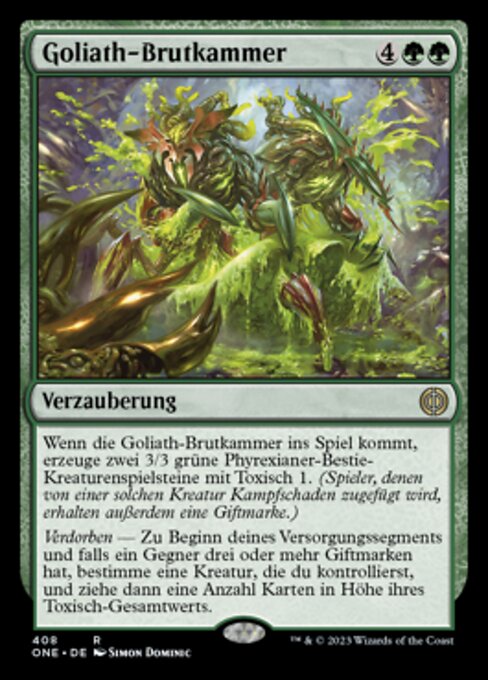 Goliath Hatchery (V.1) XONE-408 Rare Excellent Deutsch