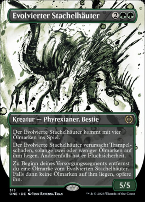 Evolvierter Stachelhäuter (V.1) XONE-313 Rare Near Mint Deutsch Foil