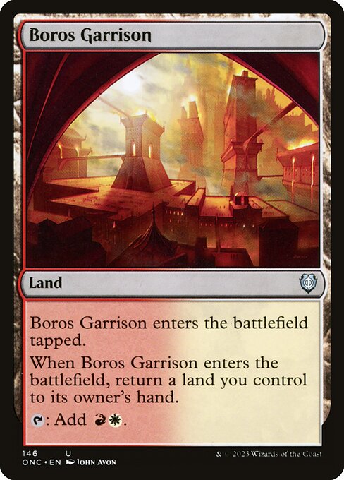 Boros Garrison ONC-146 Uncommon Near Mint Englisch