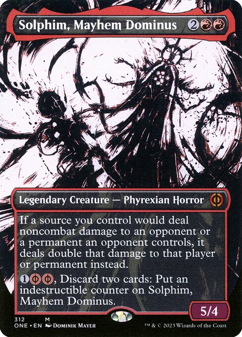 Solphim, Mayhem Dominus XONE-312 Mythic Near Mint Englisch