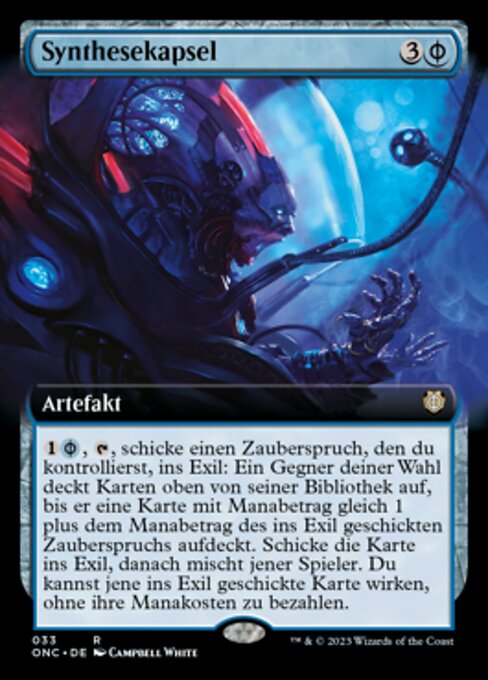 Synthesekapsel XONC-33 Rare Excellent Deutsch Foil
