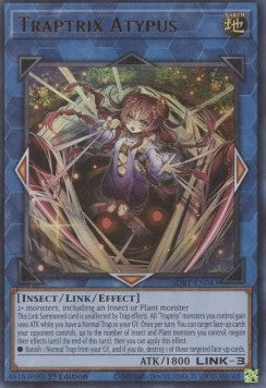 Traptrix Atypus SDBT-043 Ultra Rare Excellent Englisch 1. Auflage