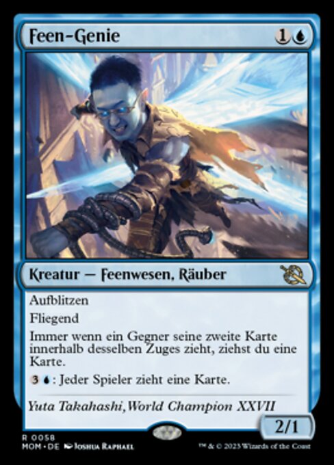Feen-Genie MOM-58 Rare Near Mint Deutsch Foil