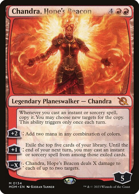 Chandra, Leuchtfeuer der Hoffnung MOM-134 Mythic Near Mint Englisch