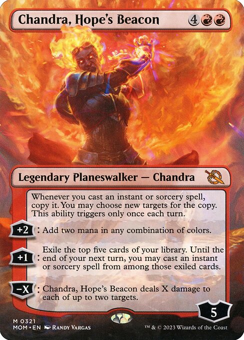 Chandra, Leuchtfeuer der Hoffnung XMOM-321 Mythic Excellent Englisch