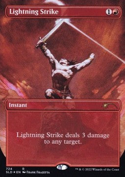 Lightning Strike SLD-724 Rare Excellent Englisch