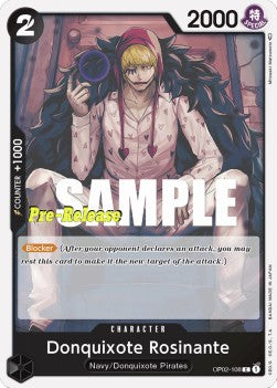 Donquixote Rosinante (OP02-108) OP02P Common Near Mint Englisch