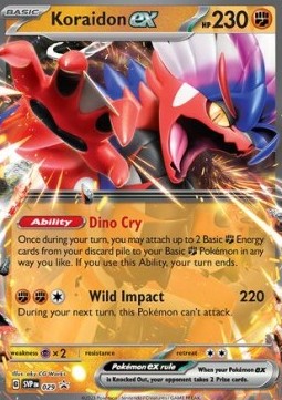 Koraidon ex SVP-029 Promo Near Mint Deutsch