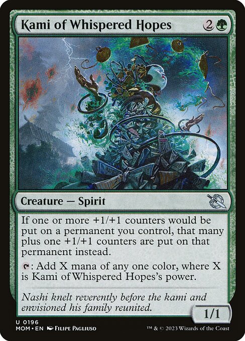 Kami of Whispered Hopes MOM-196 Uncommon Near Mint Englisch Foil