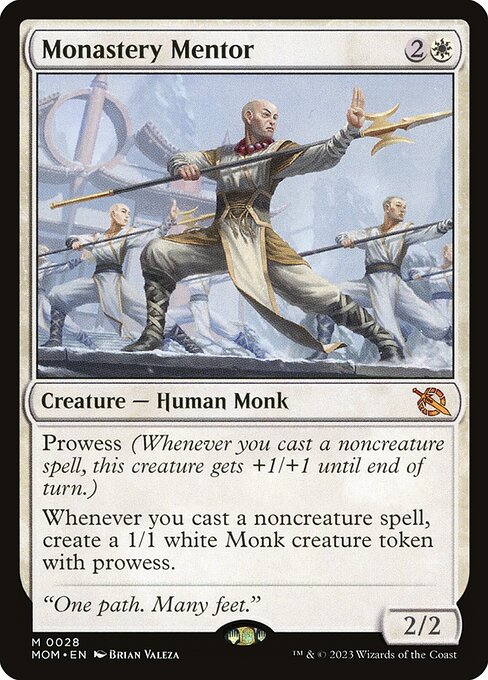 Monastery Mentor MOM-28 Mythic Near Mint Englisch Foil