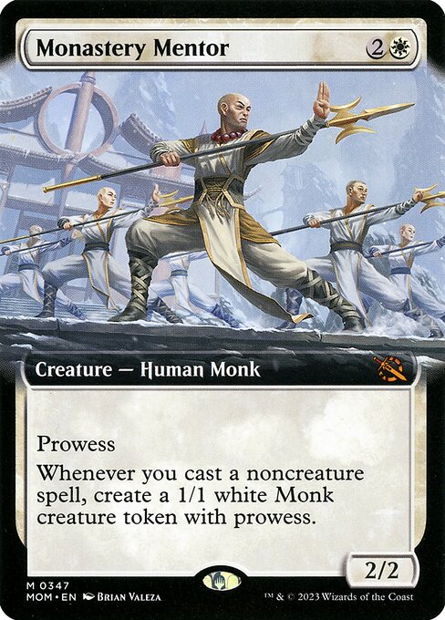 Monastery Mentor XMOM-347 Mythic Near Mint Englisch Foil
