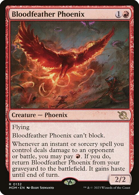 Blutfeder-Phoenix MOM-132 Rare Excellent Englisch