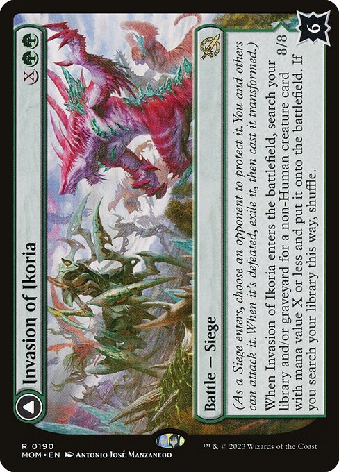 Invasion of Ikoria // Zilortha, Apex of Ikoria MOM-190 Rare Near Mint Englisch