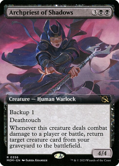 Archpriest of Shadows XMOM-356 Rare Near Mint Englisch