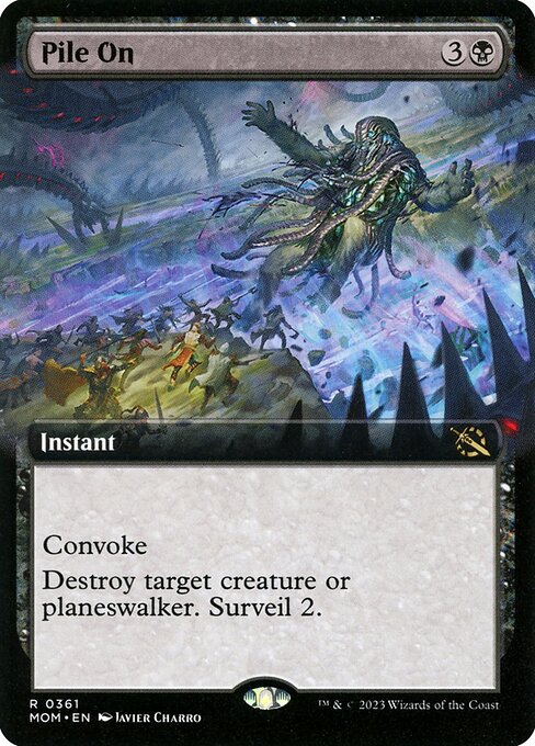 Pile On XMOM-361 Rare Excellent Englisch Foil