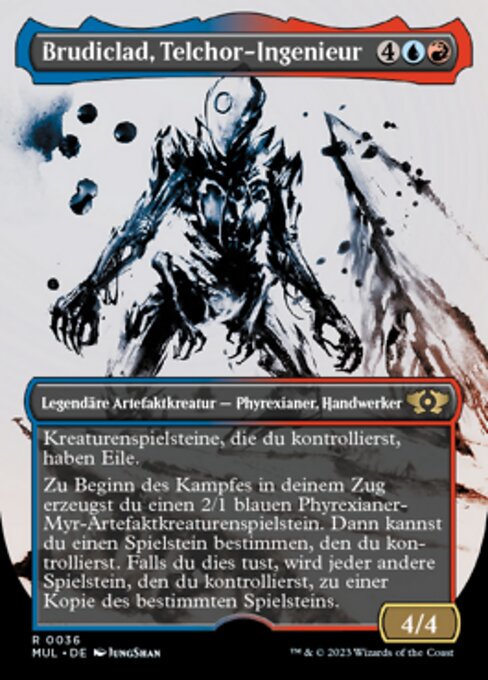 Brudiclad, Telchor-Ingenieur (V.1) MUL-36 Rare Excellent Deutsch