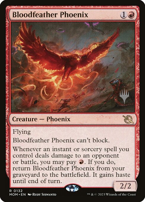 Blutfeder-Phoenix (V.2) PMOM-132 Rare Excellent Deutsch
