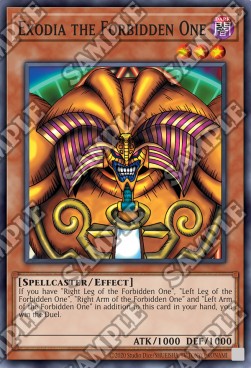 Exodia, die Verbotene LOB-25TH-124 Ultra Rare Excellent Deutsch