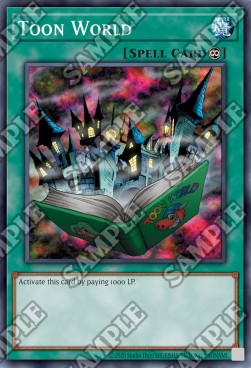 Toon World SRL-25TH-076 Super Rare Light Played Englisch