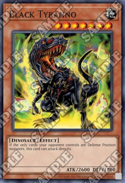 Schwarzer Tyranno IOC-25TH-075 Ultra Rare Near Mint Deutsch