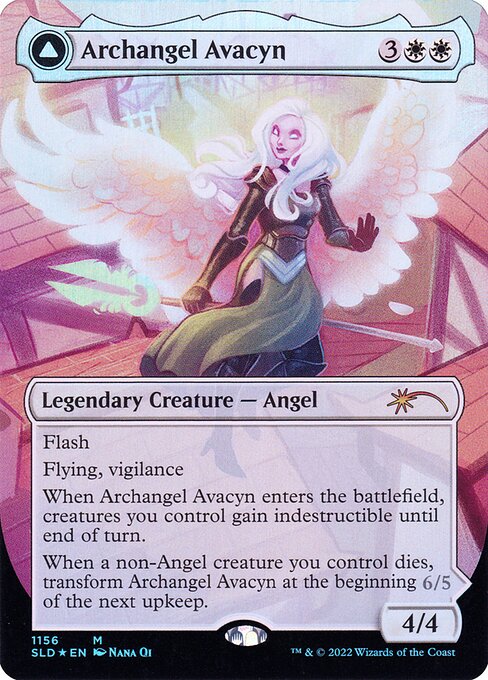 Erzengel Avacyn // Avacyn die Läuterin (V.1) SLCFCB-1156 Mythic Near Mint Englisch Foil