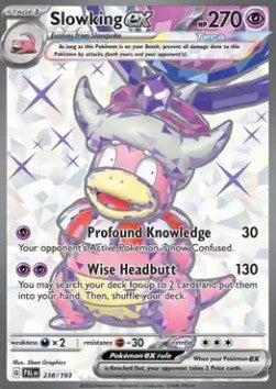 Slowking ex PAL-238 Ultra Rare Near Mint Englisch