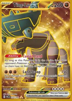 Dinglu ex PAL-275 Secret Rare Excellent Deutsch