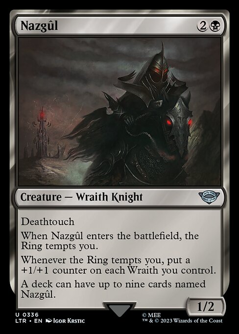 Nazgûl (V.5) XLTR-336 Uncommon Near Mint Englisch