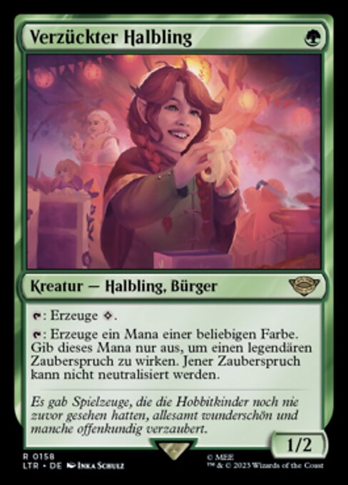 Verzückter Halbling LTR-158 Near Mint Deutsch Foil