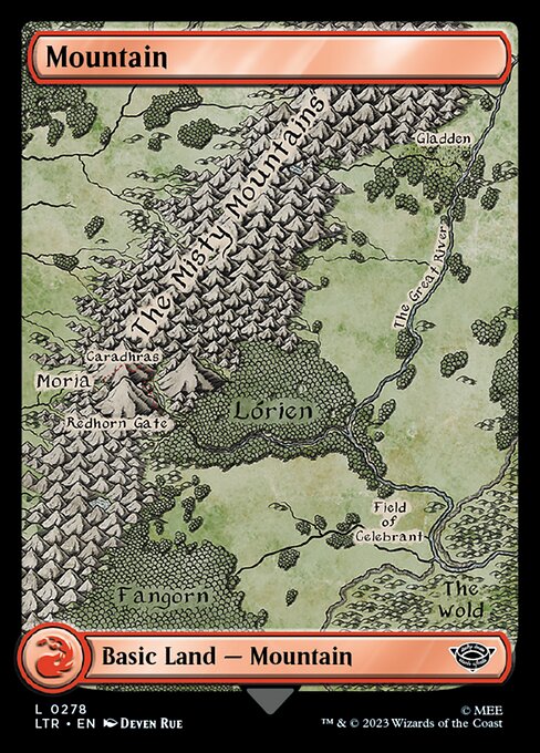 Mountain (V.3) LTR-278 Land Excellent Englisch