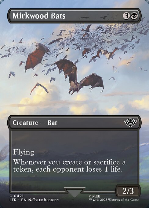 Mirkwood Bats XLTR-421 Common Excellent Englisch