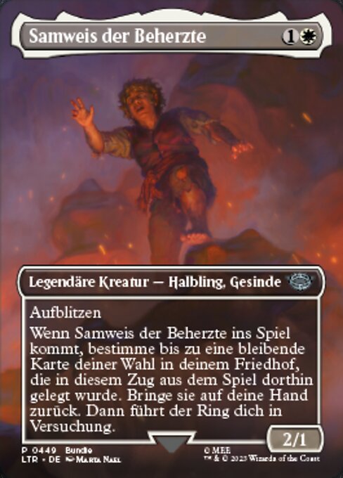 Samweis der Beherzte (V.2) XLTR-449 Uncommon Near Mint Deutsch Foil