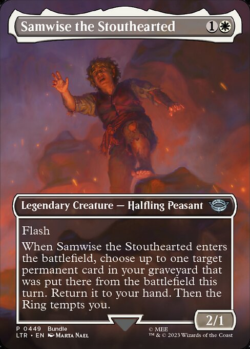 Samwise the Stouthearted XLTR-449 Uncommon Near Mint Englisch Foil