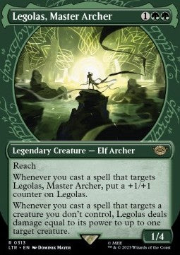 Legolas, Meister des Bogens (V.1) XLTR-313 Rare Excellent Englisch