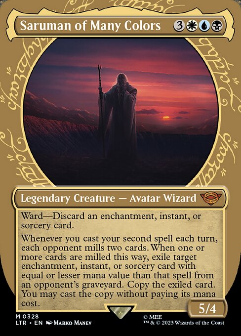 Saruman of Many Colors XLTR-328 Mythic Good Englisch