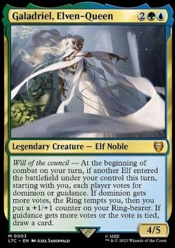 Galadriel, Elven-Queen LTC-3 Mythic Near Mint Englisch Foil