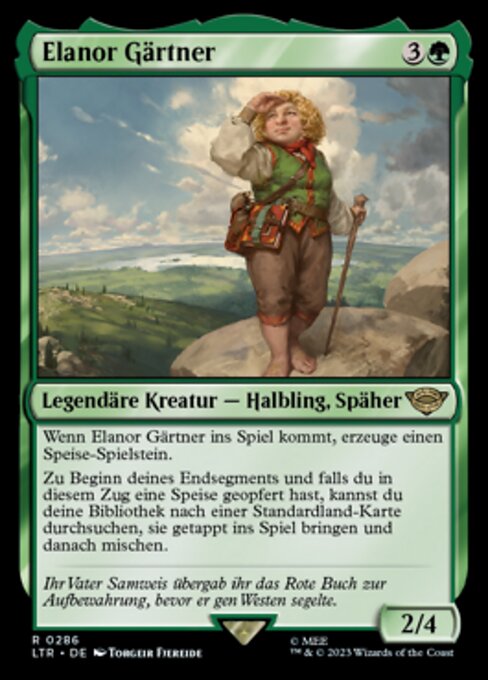 Elanor Gärtner (V.1) XLTR-286 Rare Near Mint Deutsch