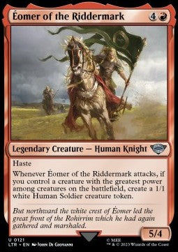 Éomer von der Riddermark LTR-121 Uncommon Excellent Englisch Foil