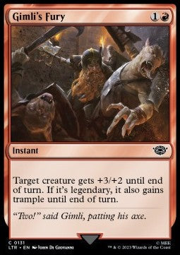Gimlis Zorn LTR-131 Common Excellent Englisch Foil