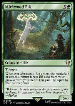 Mirkwood Elk LTC-41 Rare Near Mint Englisch