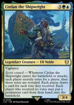 Círdan the Shipwright LTC-50 Rare Near Mint Englisch