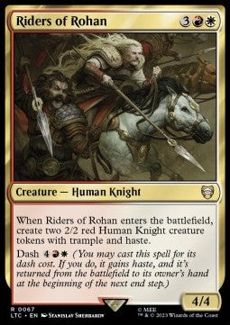 Riders of Rohan LTC-67 Rare Near Mint Englisch