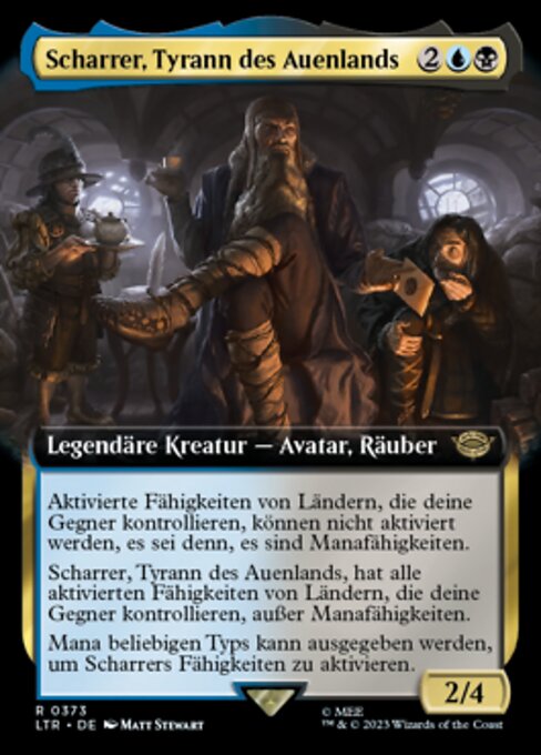 Scharrer, Tyrann des Auenlands XLTR-373 Rare Good Deutsch